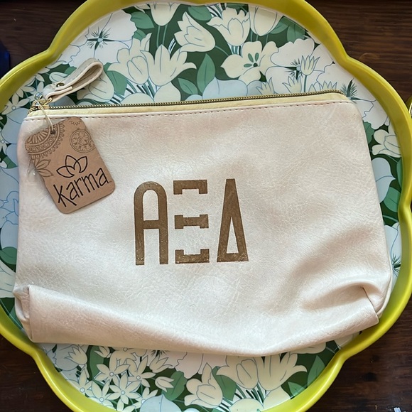 Alpha Xi Delta Cosmetic Bag - Picture 1 of 4